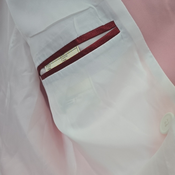 Pink Tailored Pantsuit with Relaxed Blazer - Picture 13 of 14